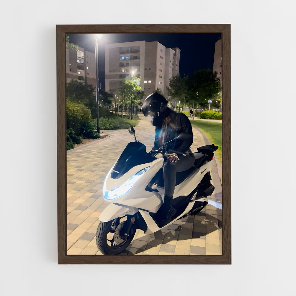 ap-honda pcx-2 cadre Bois foncé