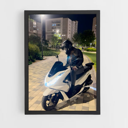 ap-honda pcx-2 cadre Noir