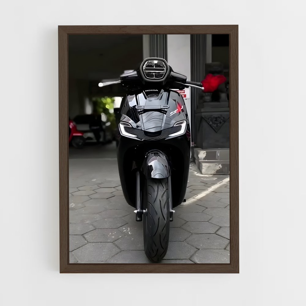 ap-honda pcx-3 cadre Bois foncé