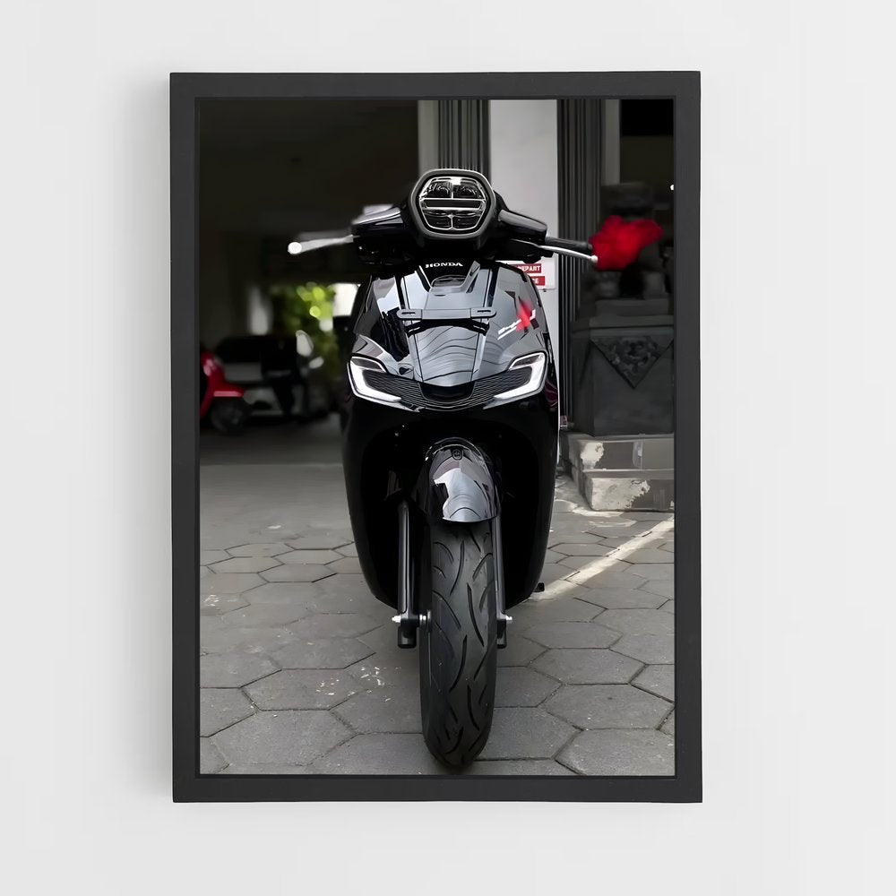 ap-honda pcx-3 cadre Noir