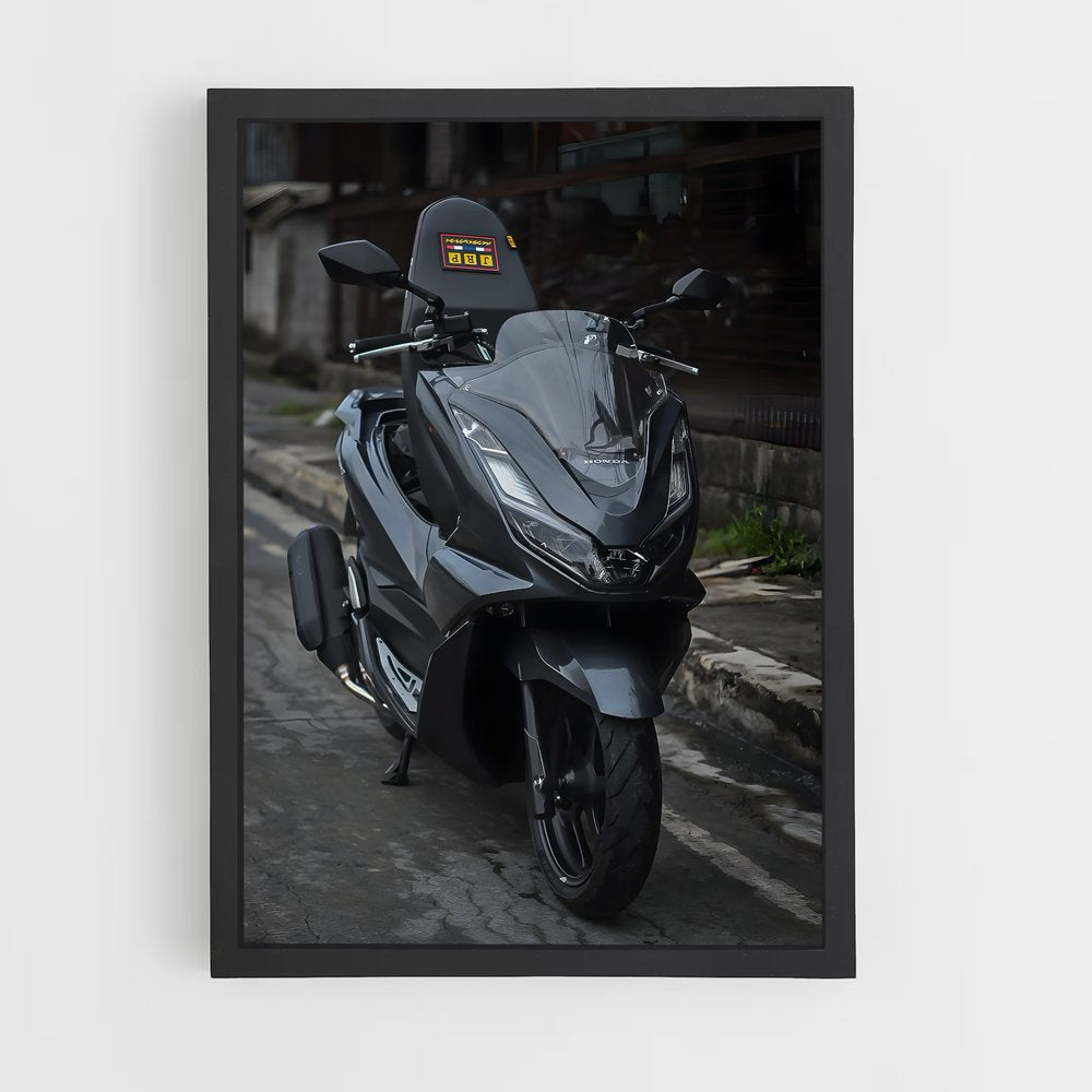 ap-honda pcx-4 cadre Noir