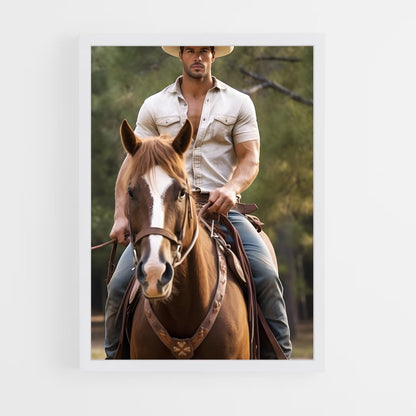 ap-horse-8 cadre Blanc