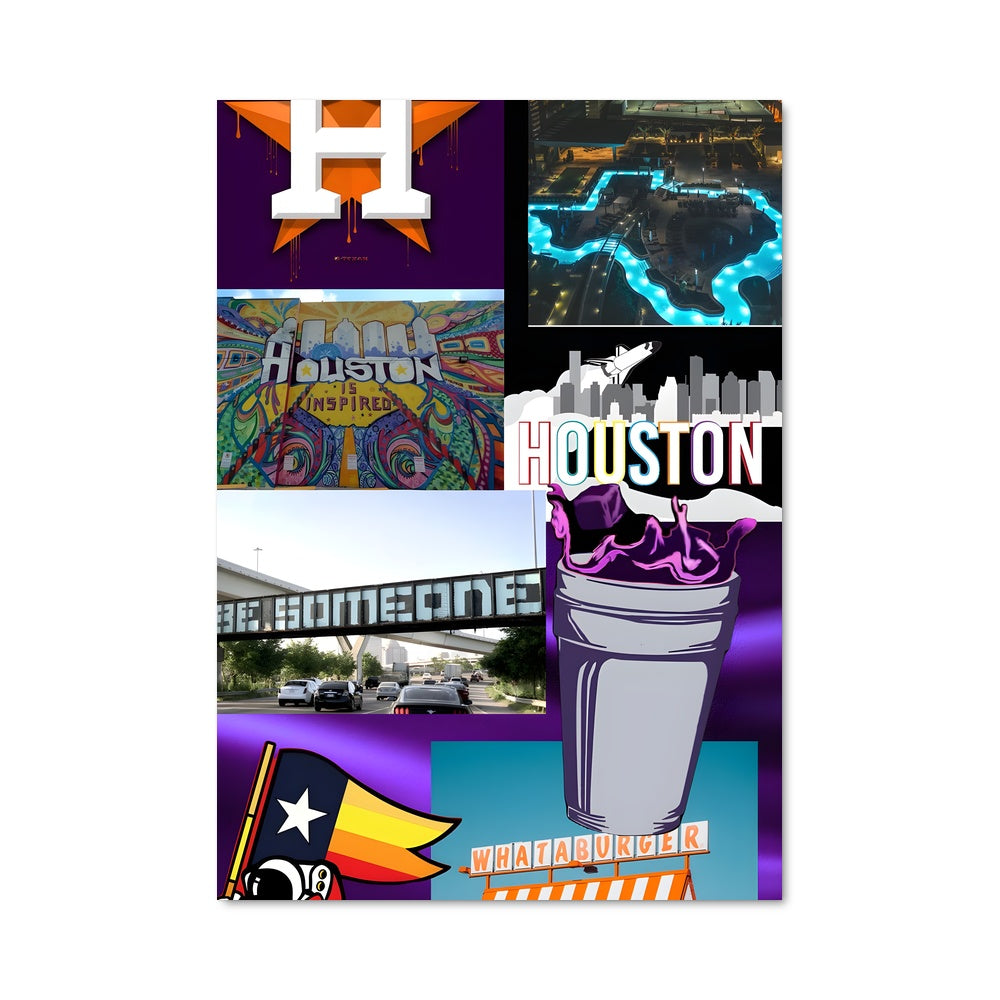 Poster Vibrations de Houston