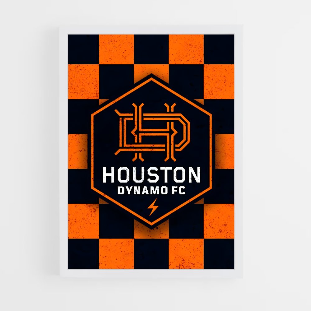 ap-houston dynamo fc-5 cadre Blanc
