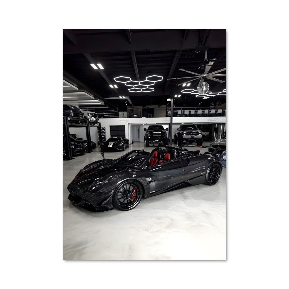 Poster Huayra Noir Mystique