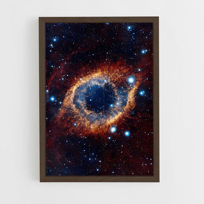 ap-hubble telescope-5 cadre Bois foncé