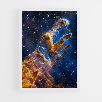 ap-hubble telescope-7 cadre Blanc