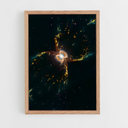 ap-hubble telescope-8 cadre Bois clair