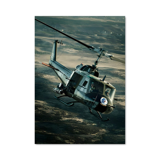 Poster Vol au-dessus des Sommets