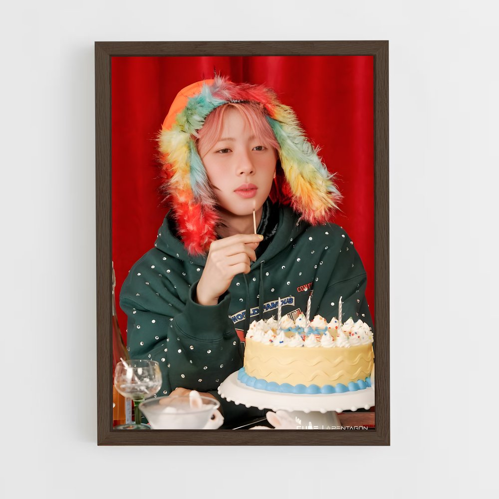 ap-hui-6 cadre Bois foncé