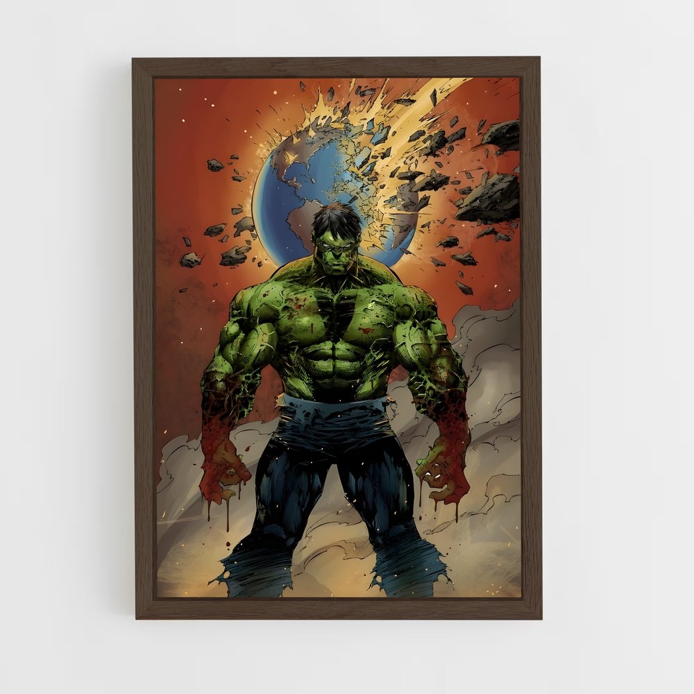 ap-hulk-5 cadre Bois foncé