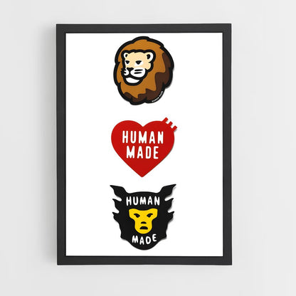 ap-human made-1 cadre Noir