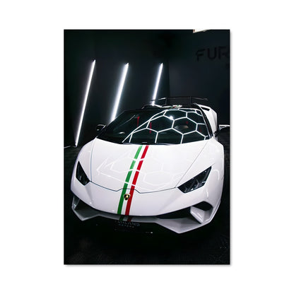 Poster Huracan Racer