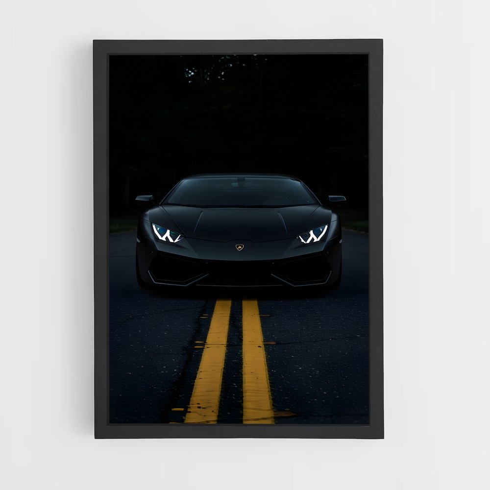 ap-huracan evo-8 cadre Noir