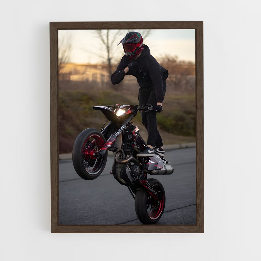 ap-hypermotard-3 cadre Bois foncé