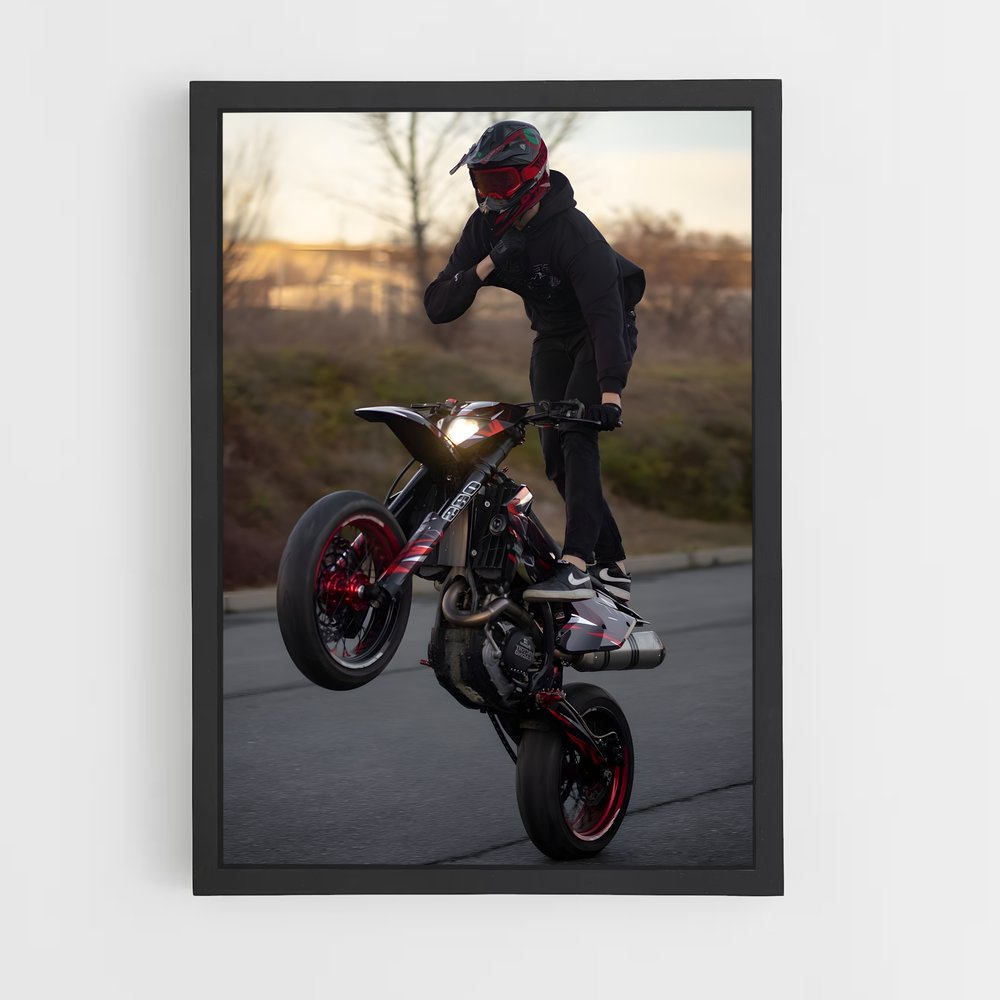 ap-hypermotard-3 cadre Noir