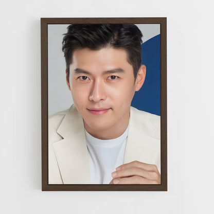 ap-hyun bin-7 cadre Bois foncé