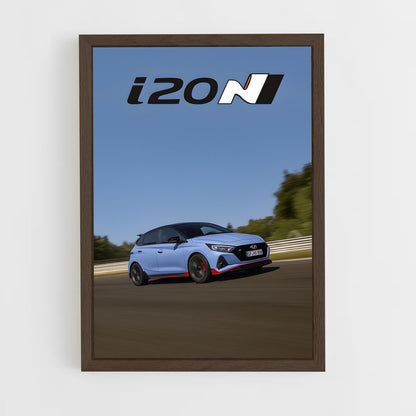 ap-i20 n-6 cadre Bois foncé