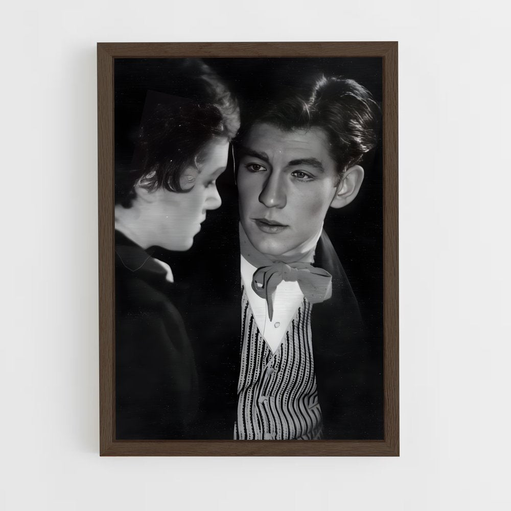 ap-ian mckellen-6 cadre Bois foncé