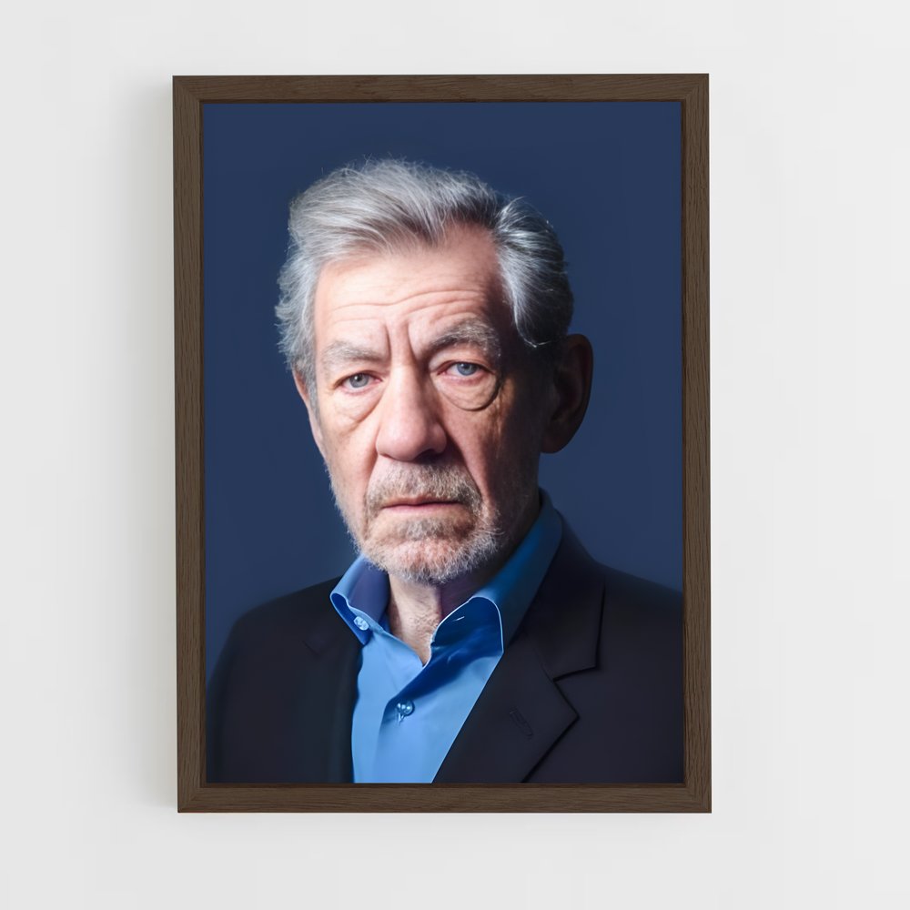 ap-ian mckellen-7 cadre Bois foncé