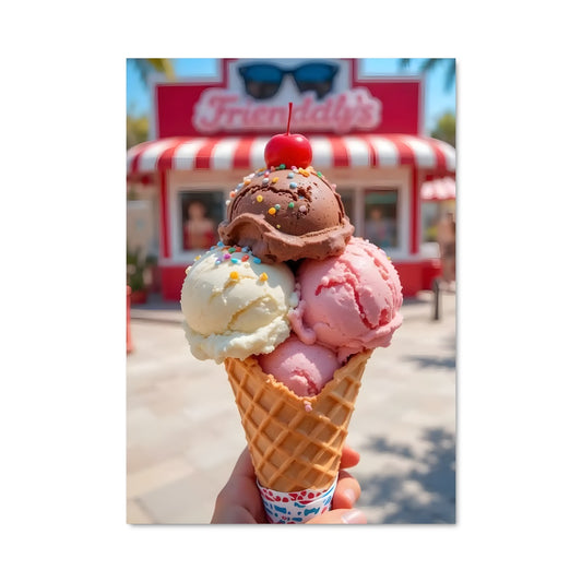 Poster Ice cream 25851