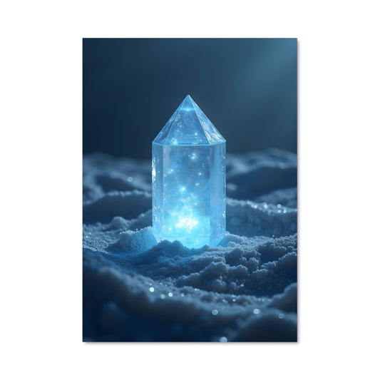 Poster Ice crystals 96907