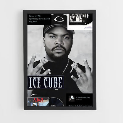 ap-ice cube-3 cadre Noir