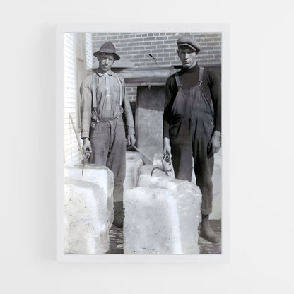 ap-ice delivery man-2 cadre Blanc