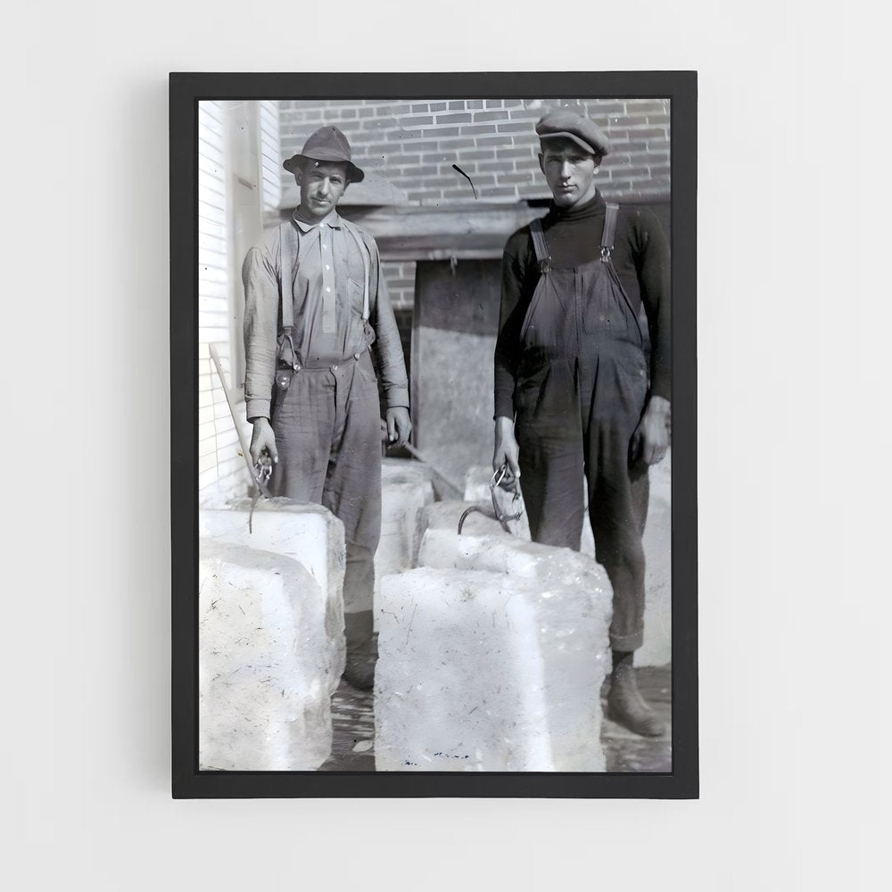 ap-ice delivery man-2 cadre Noir