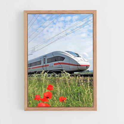 ap-ice deutsche bahn-8 cadre Bois clair
