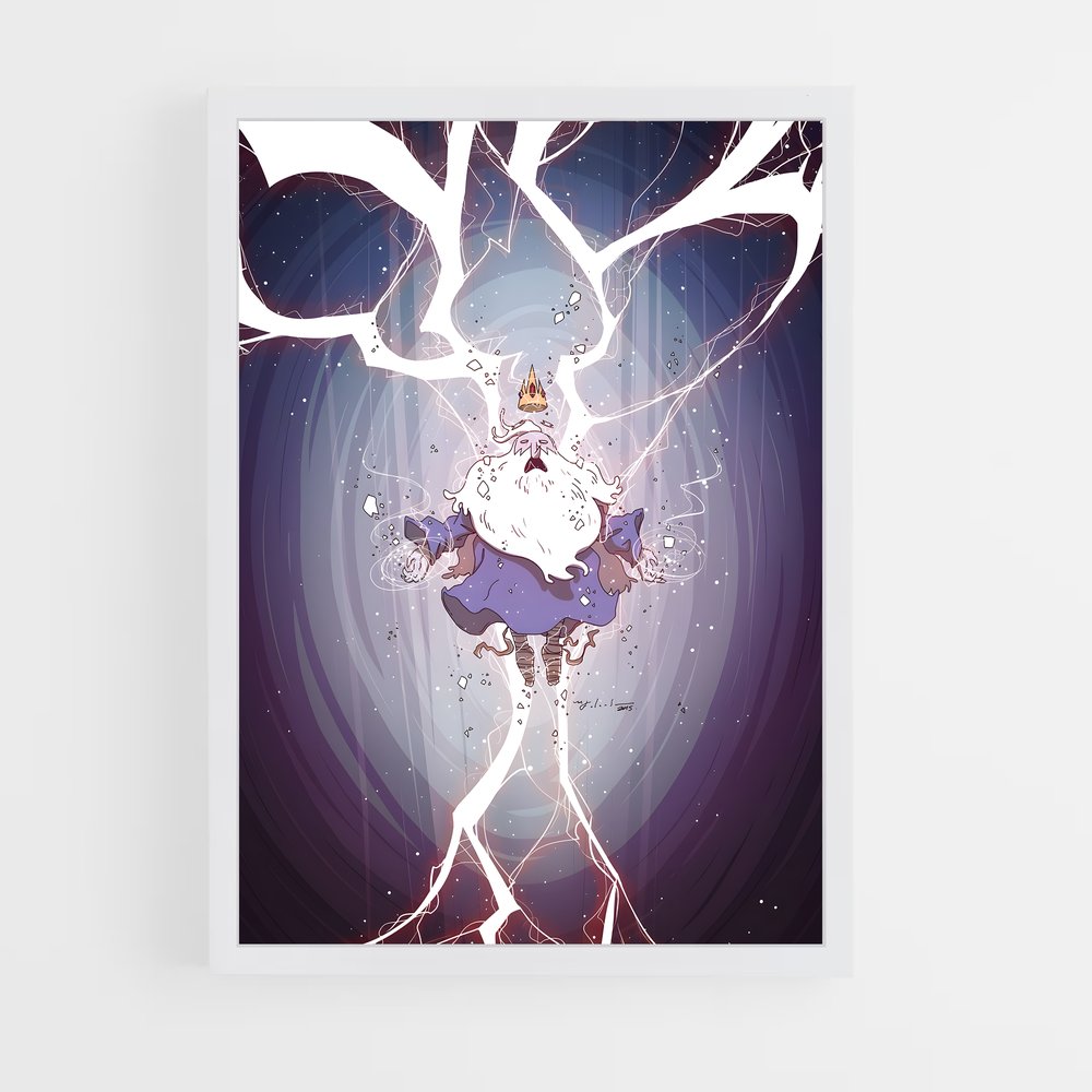 ap-ice king-4 cadre Blanc