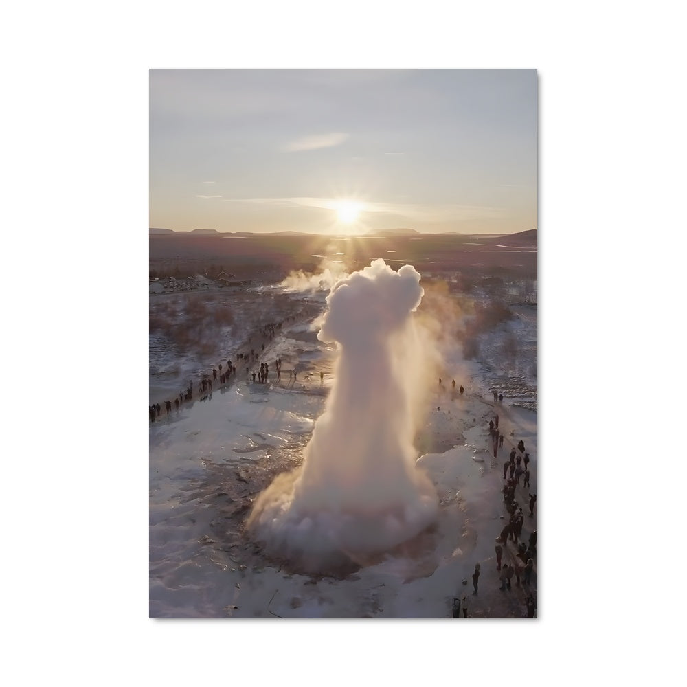 Poster Geyser Magique