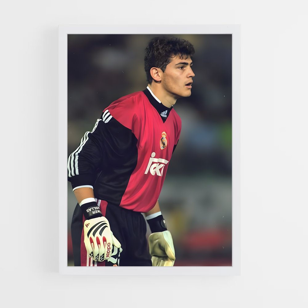 ap-iker casillas-6 cadre Blanc