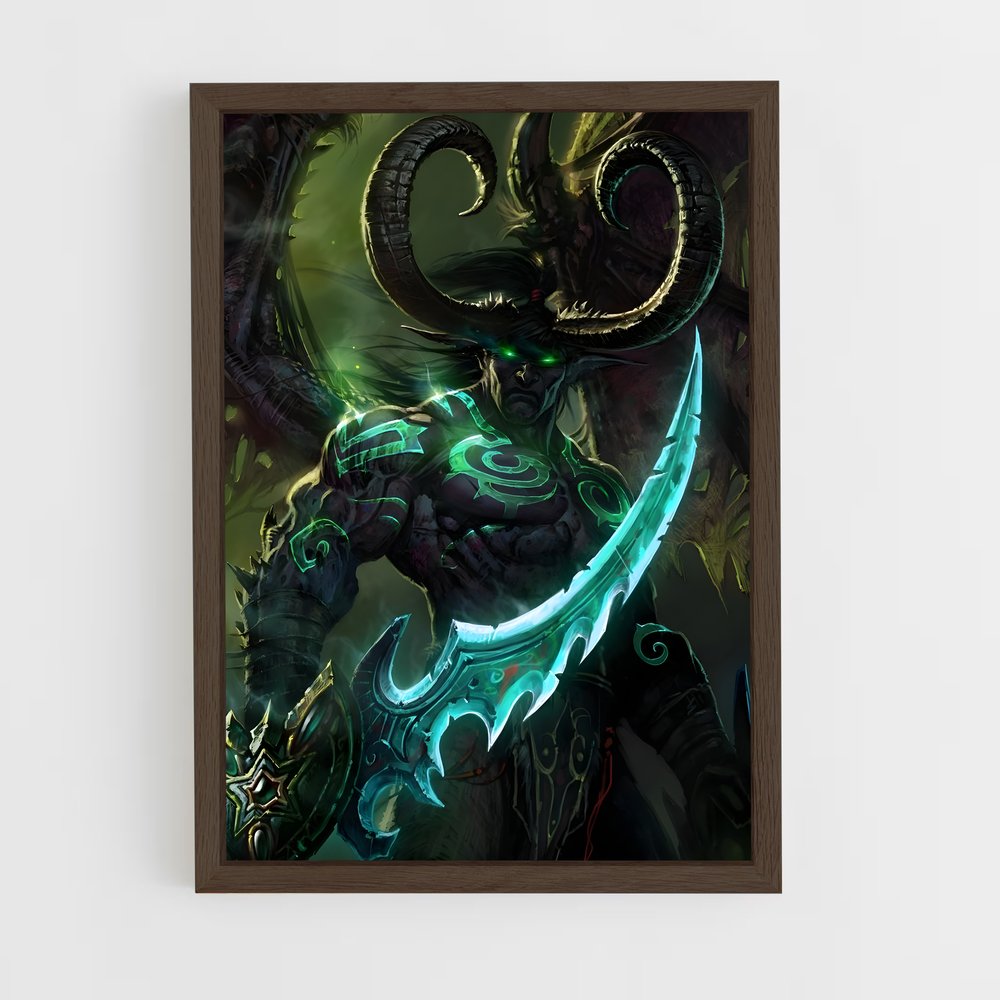 ap-illidan-1 cadre Bois foncé