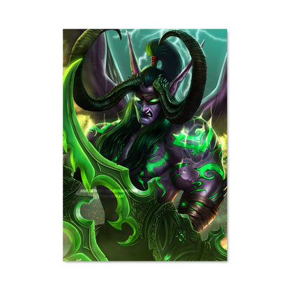 Poster Le Flamboiement d'Illidan