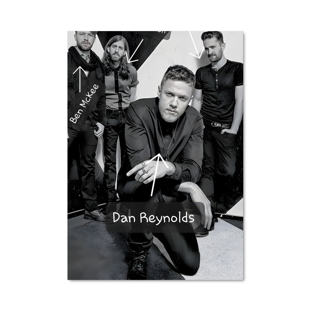 Poster Black & White Echoes