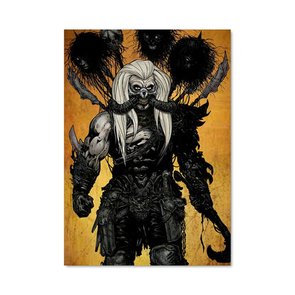 Poster La Femme et le Corbeau