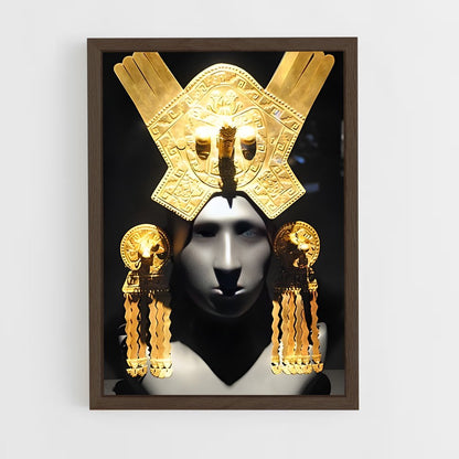ap-inca gold-5 cadre Bois foncé
