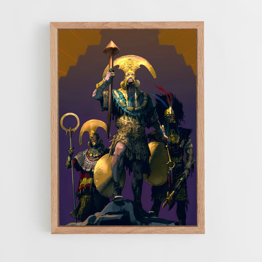 ap-inca mythology-1 cadre Bois clair