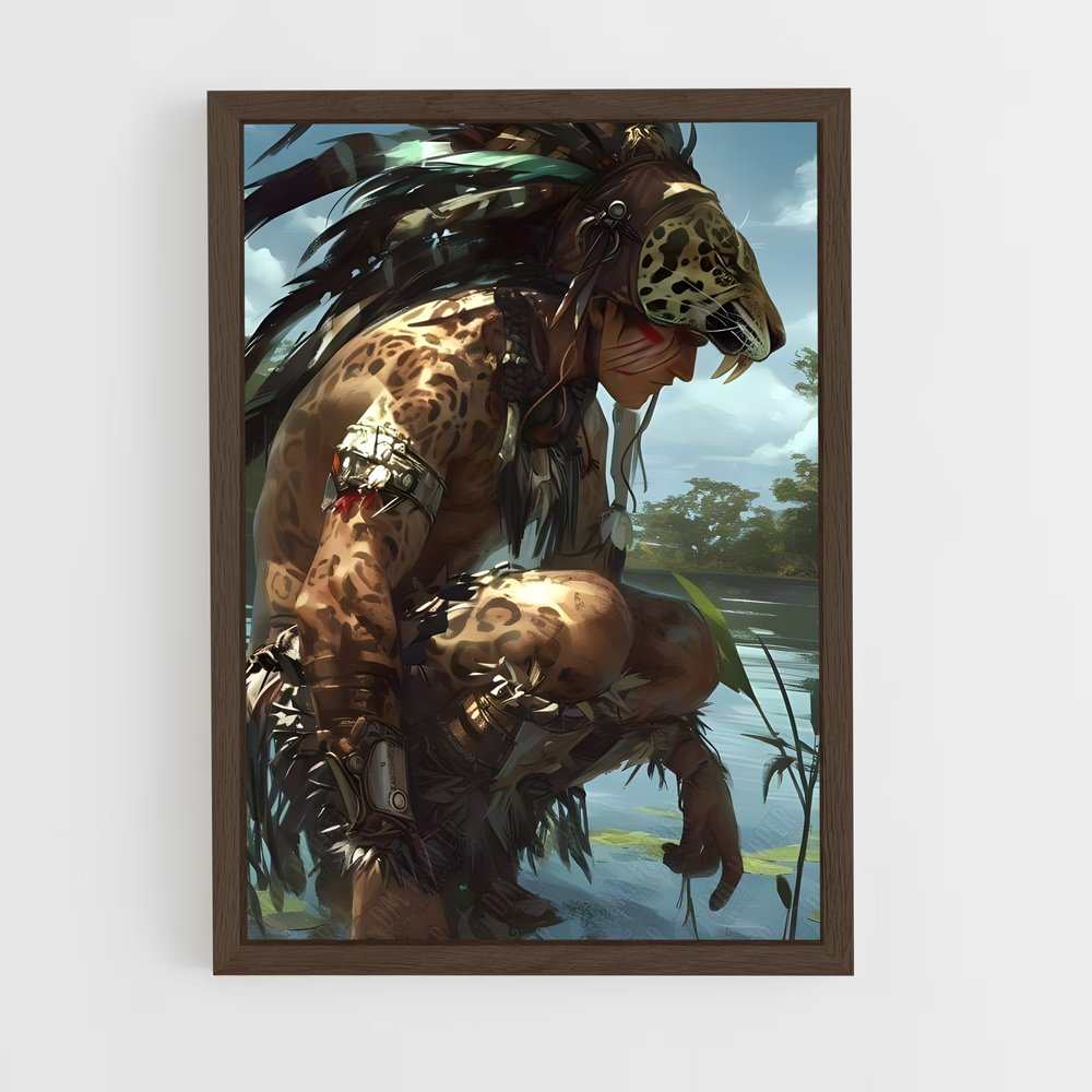 ap-inca mythology-3 cadre Bois foncé