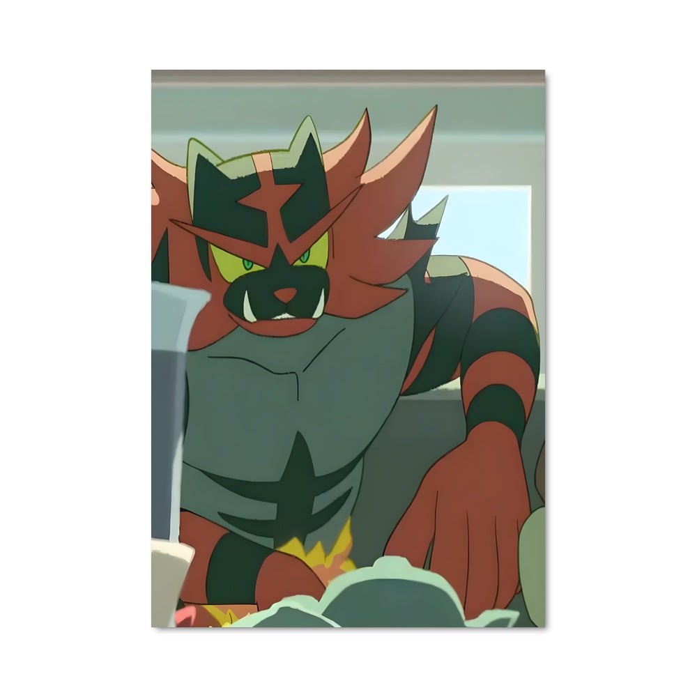 Poster Incineroar Fury