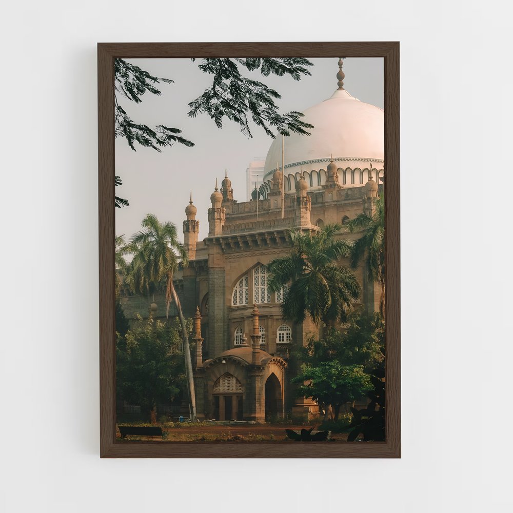 ap-india-1 cadre Bois foncé