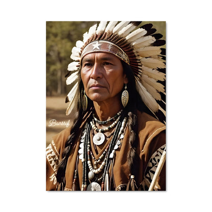 Poster Indian chief 3606