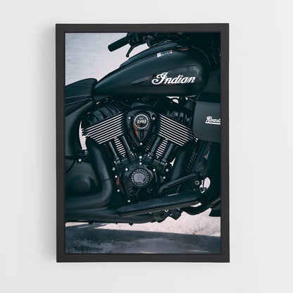 ap-indian motorcycle-1 cadre Noir
