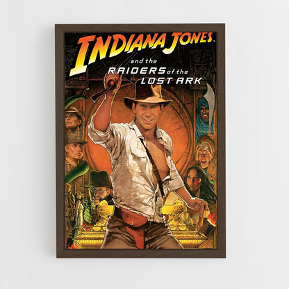 ap-indiana jones-1 cadre Bois foncé