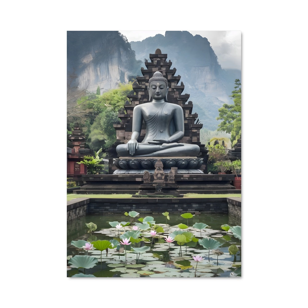 Poster Bouddha Serenité