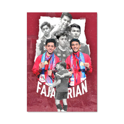 Poster Faran Badminton