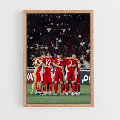 ap-indonesia national football team-1 cadre Bois clair