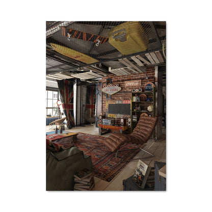 Poster Espace de Détente