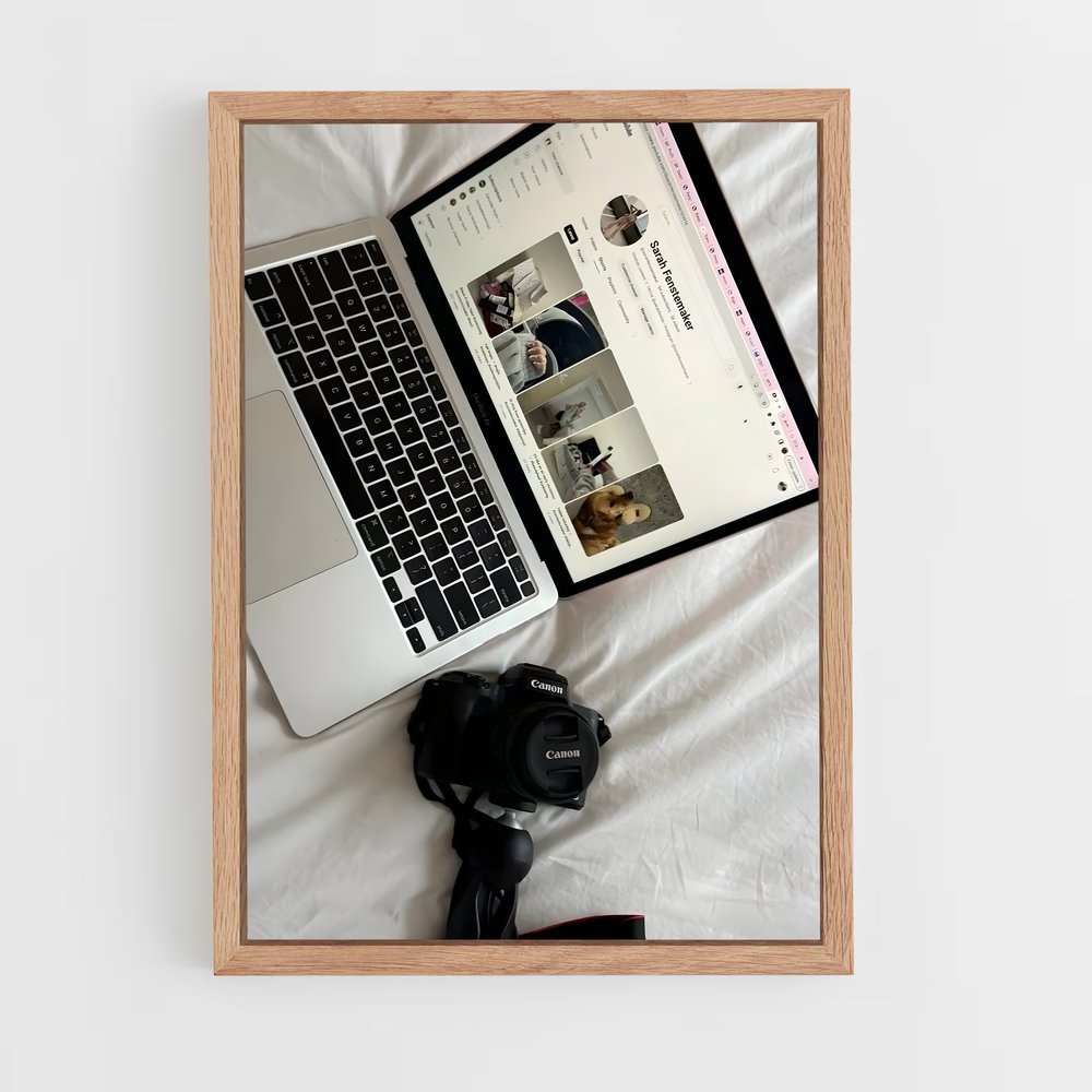 ap-influencer-1 cadre Bois clair
